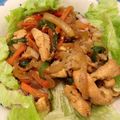 おぅぷん's cooksnap of when they made ◆鶏むね肉味噌だれ丼◆.