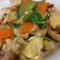 marikatou's cooksnap of when they made 青梗菜と揚げ豆腐の＊簡単＊中華炒め.