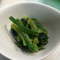 naminami12's cooksnap of when they made ＊黄金比！簡単ほうれん草の練りゴマ和え＊.