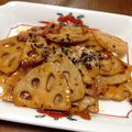 きゃぴばば's cooksnap of when they made ＜常備菜＞中華風レンコンきんぴら.