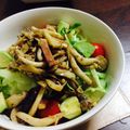 cyncyn's cooksnap of when they made きのことアボカドで☆★森のサラダ.