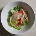 ふかや's cooksnap of when they made 簡単レタスとカニカマの麺つゆマヨ和え.