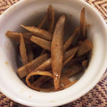 yuamamaman's cooksnap of when they made *焼肉のタレで簡単きんぴらごぼう*.