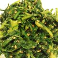 TAMAヒメ's cooksnap of when they made 春菊のナムル.