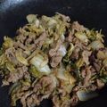baly's cooksnap of when they made 白菜消費！豚バラ味噌炒め＊.
