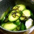 まろんぴ's cooksnap of when they made 簡単塩こぶきゅうり.