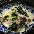クックIAJB8Q☆'s cooksnap of when they made ✿簡単✿もやしと海藻のヘルシーサラダ✿.