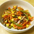 ぽりぽり拓庵's cooksnap of when they made お弁当に♪カラフル野菜炒め.