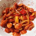 ハッピィ0730's cooksnap of when they made ウインナーとトマトのケチャップ炒め.