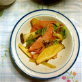 みるくたぬき's cooksnap of when they made コクうま♪えりんぎとハムの炒め物.