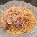 ロミオ1192's cooksnap of when they made ☆超☆濃厚カルボナーラ.