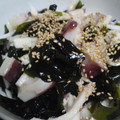 おしゃな's cooksnap of when they made タコと長芋とワカメの酢の物.