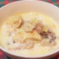 mapomama's cooksnap of when they made とろとろ白菜のおなかに優しいミルクスープ.