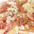 しばーちゃん's cooksnap of when they made 白菜の明太マヨチーズトースト.