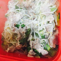 skymamasky's cooksnap of when they made ルクエ　de　蒸ししゃぶ.