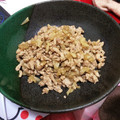 marymarin's cooksnap of when they made 鶏とごぼうの生姜たっぷりそぼろ♪.