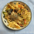 パンプキンチャボ's cooksnap of when they made さんまの蒲焼をアレンジ!!卵とじどんぶり.