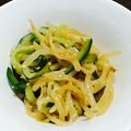 ちょん＊杉's cooksnap of when they made もやしときゅうりのさっぱりナムル☆２ツー.