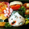 ゆうままままん's cooksnap of when they made 妖怪ウォッチ つらがわり キャラ弁.
