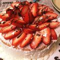 瑛斗くんママ's cooksnap of when they made フワフワスポンジ簡単デコレーションケーキ.