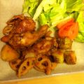えいてぃえいと's cooksnap of when they made 自家製ダレ★手羽元のオーブン焼き♪.