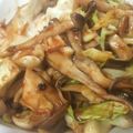 CoffeeCoco's cooksnap of when they made きのことキャベツのオイケチャップ炒め.