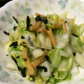 大王イカ's cooksnap of when they made 白菜とお茶漬けの素で簡単サラダ.