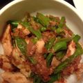 matsuan's cooksnap of when they made しし唐×鶏むねにく×梅かつお.