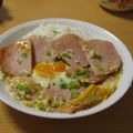 もんしゅしゅ's cooksnap of when they made 魅惑の巻きバラチャーシューエッグ丼♪.