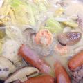 67luna's cooksnap of when they made 白味噌グリーンカレー鍋.