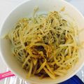 ☆winwin☆'s cooksnap of when they made もやしの梅干、なめたけあえ！安いよ！！.