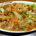 どらM＆K's cooksnap of when they made 余った肉団子と唐揚げで中華丼★リメイク.