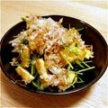 churu's cooksnap of when they made ご飯が進む！カリカリ油揚げと豆苗の油炒め.