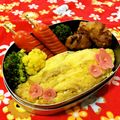マッハママ's cooksnap of when they made お弁当用☆オムソバ.