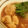 メグ1223's cooksnap of when they made 【煮物・鍋】ムネ肉刻んで鶏だんご♪.
