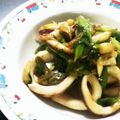 ☆こまっと☆'s cooksnap of when they made イカねぎ炒め☆.