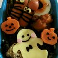 soratea's cooksnap of when they made ハロウィン弁当の飾り.