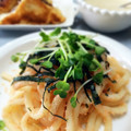 みちぽんぽん's cooksnap of when they made 簡単 おいしい たらこ焼きうどん.