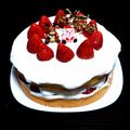 ★サチ★★'s cooksnap of when they made 簡単おいしい！みんな大好きショートケーキ.