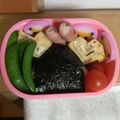 サーフブレイド's cooksnap of when they made お弁当に☆ハートの卵焼き.