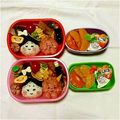りおん、えれんママ's cooksnap of when they made 節分♬おたふくちゃん♡キャラ弁.