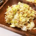 fumieh's cooksnap of when they made 幼児食にも☆レタス納豆チャーハン.