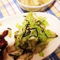 peanut32m's cooksnap of when they made レタスのポン酢・塩昆布あえサラダ.