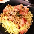 デイル1216's cooksnap of when they made 簡単♡ベーコンとしめじのパスタ.