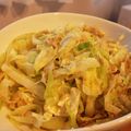 hikacha's cooksnap of when they made ゆでキャベツのゴママヨ和え.
