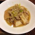 moniiiaiii's cooksnap of when they made 厚揚げの鶏そぼろあんかけ.
