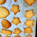 como925's cooksnap of when they made 『材料3つ』ちんすこう風簡単クッキー.