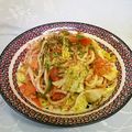 龍青空ママ's cooksnap of when they made キャベツのパスタみたいなっ♪焼きうどん.