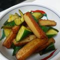 クックB7IFH2☆'s cooksnap of when they made きゅうりとさつま揚げの甘辛炒め.