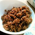 k486y2562's cooksnap of when they made お弁当に☆お母さんの鶏そぼろ.